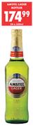 Amstel Lager Bottles-24 x 330ml