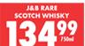 J&B Rare Scotch Whisky-750ml