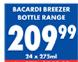 Bacardi Breezer Bottle Range-24 x 275ml