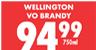 Wellington VO Brandy-750ml