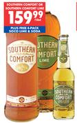 Southern Comfort or Southern Comfort Lime-750ml