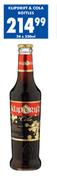 Klipdrift & Cola Bottles-24 x 330ml