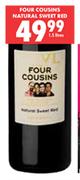 Four Cousins Natural Sweet Red-1.5ltr