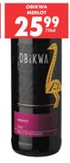 Obikwa Merlot-750ml
