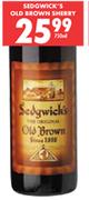 Sedgwick's Old Brown Sherry-750ml