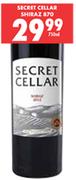 Secret Cellar Shiraz 870-750ml