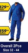 Overall 2 Pce Size 32-44 (Reflect)