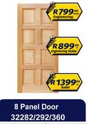 8 Panel Door Engineering 4/6/8 32282/292/360