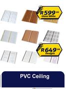 PVC Ceiling Gloss White