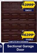 Sectional Garage Door Single