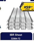 IBR Sheet 0.35mm 32564-72-Per m