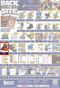 K Carrim Builders Mecca : Back To Site (23 January - 09 March 2026), page 1