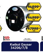 Kwikot Geyser 200L 34206/7/8