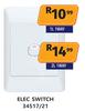 Electric Switch 1L 1Way 34517/21