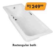 Rectangular Bath