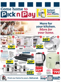 Pick n Pay : More For Your Kitchen (20 July - 10 August 2026)
