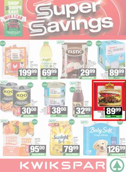 KWIKSPAR Eastern Cape : Super Savings (23 March - 07 April 2026), page 1