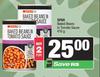 Spar Baked Beans In Tomato Sauce-For 2 x 410g