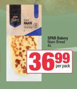 Spar Bakery Naan Bread-4s Per Pack