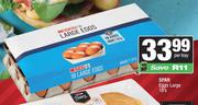 Spar Eggs Large-18's