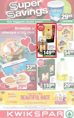 KWIKSPAR Western Cape : Super Savings (09 February - 22 February 2026), page 1