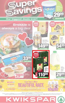 KWIKSPAR Western Cape : Super Savings (09 February - 22 February 2026), page 1