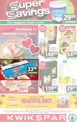 KWIKSPAR Western Cape : Super Savings (09 February - 22 February 2026), page 1