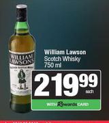 William Lawson Scotch Whisky-750ml