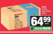 Spar Choice Butter Brick-500g