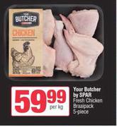 Your Butcher By Spar Fresh Chicken Braaipack 5 Piece-Per Kg