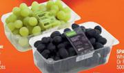 Spar Freshline White, Black Or Red Grapes-For Any 2 x 500g