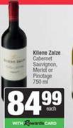 Kllene Zallze Cabernet Sauvignon, Merlot Or Pinotage-750ml Each