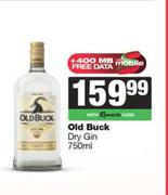 Old Buck Dry Gin-750ml