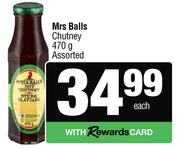 Mrs Balls Chutney Assorted-470g