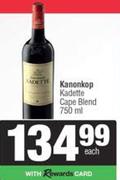Kanonkop Kadette Cape Blend-750ml
