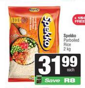 Spekko Parboiled Rice-2Kg