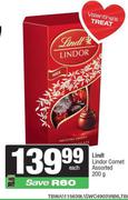 Lindt Lindor Cornet Assorted-200g