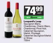 Leopard's Leap Sauv Blanc,Chardonnay,Chenin Blanc,Pinot Noir,Cab Sauv,Merlot,Pino Or Shiraz-750ml
