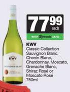 KWV Classic Collection Sauv Blanc,Chenin Blanc,Chardonnay,Moscato,Grenache Blanc,Moscato Rose-750ml