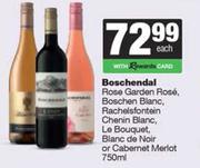 Boschendal Rose Garden,Boschen Blanc,Rachelsfontein Chenin Blanc,Le Bouquet,Blanc De Noir-750ml