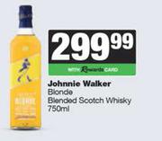 Johnnie Walker Blonde Blended Scotch Whisky-750ml