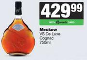 Meukow VS De Luxe Cognac-750ml