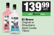 EL Bravo Original Or Strawberry Spirit Cooler-750ml