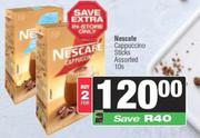 Nescafe Cappuccino Sticks Assorted-For 2 x 10s