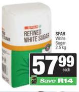 Spar White Sugar-2.5kg Each