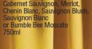 Bruce Jack Chenin Blanc, Sauvignon Blush, Sauvignon Blanc Or Bumble Bee Moscato-For Any 2x750ml