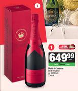 Moet & Chandon Brut Imperial Or Gift Pack-750ml