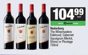 Nederburg The Winemasters Edelrood, Cabernet Sauvignon Merlot, Shiraz Or Pinotage-750ml Each
