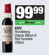 KWV Roodeberg Classic Blend Of Red Varietals-750ml
