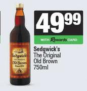 Sedgwick's The Original Old Brown-750ml